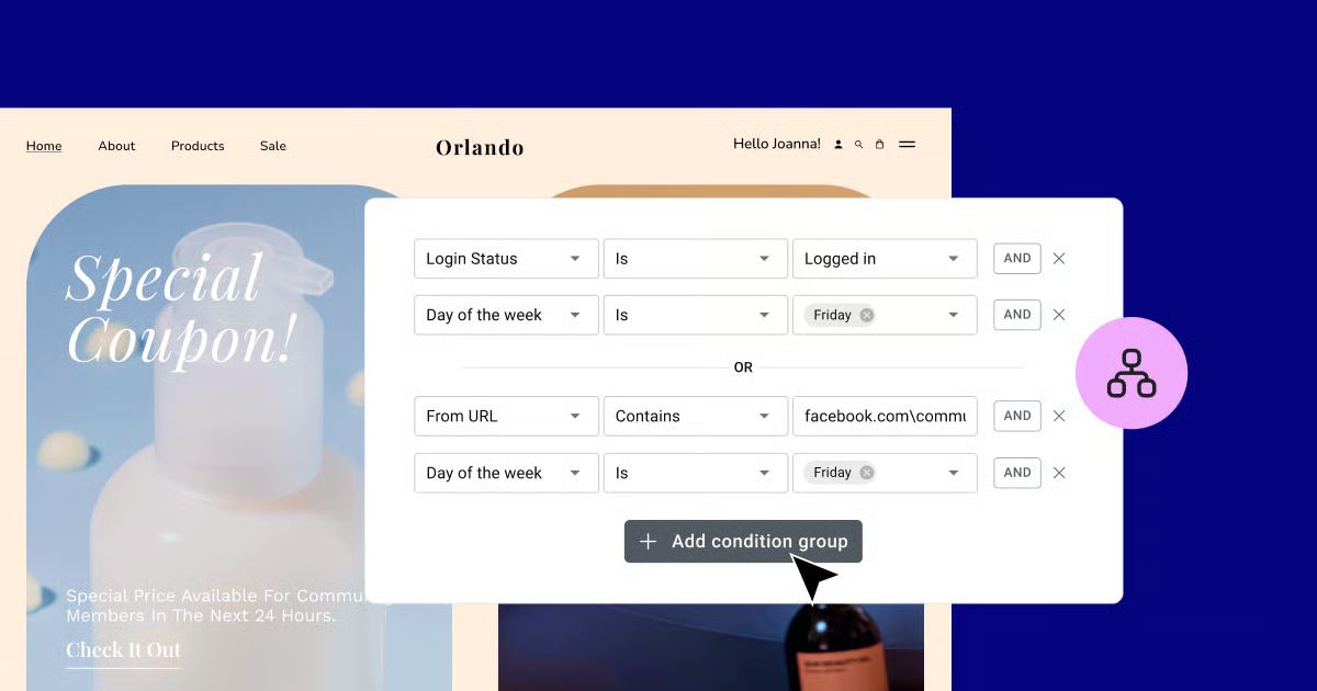 Schedule a Section in Elementor