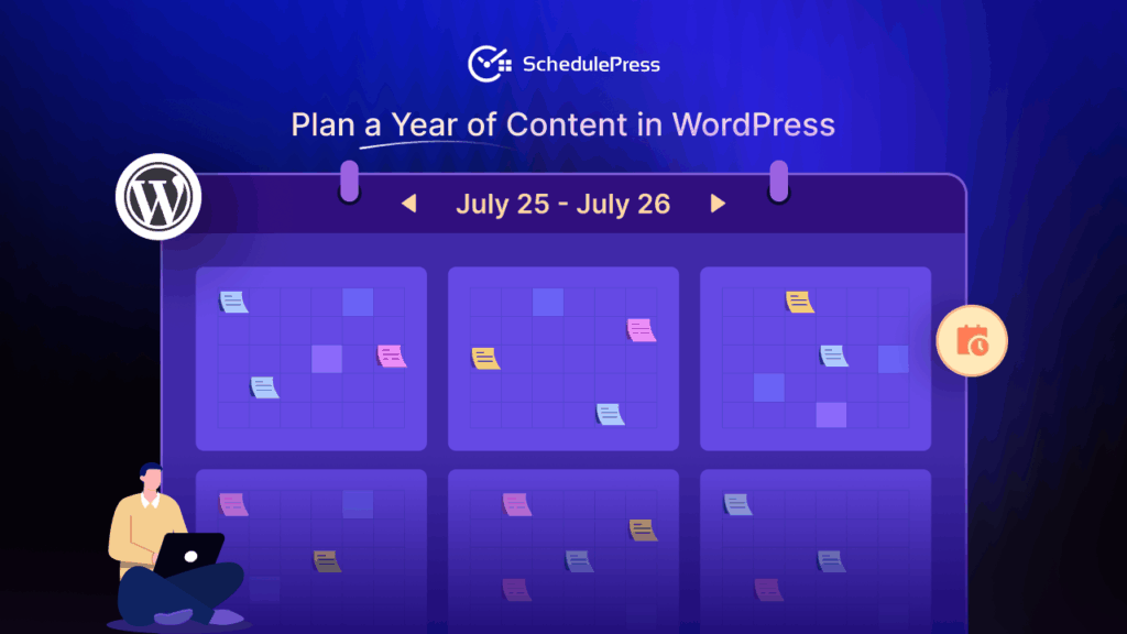 WordPress editorial calendar