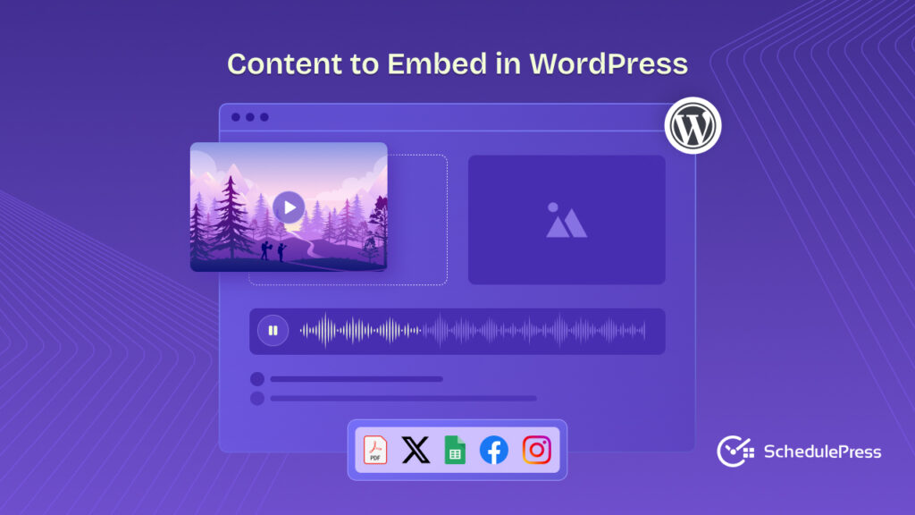 embed in WordPress