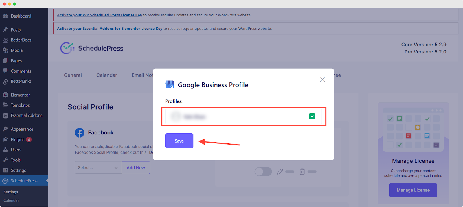 Simplify Local Marketing: How to Automatically Share WordPress Posts on Google Business Profile? 6 Google Business Profile will now be automatically connected