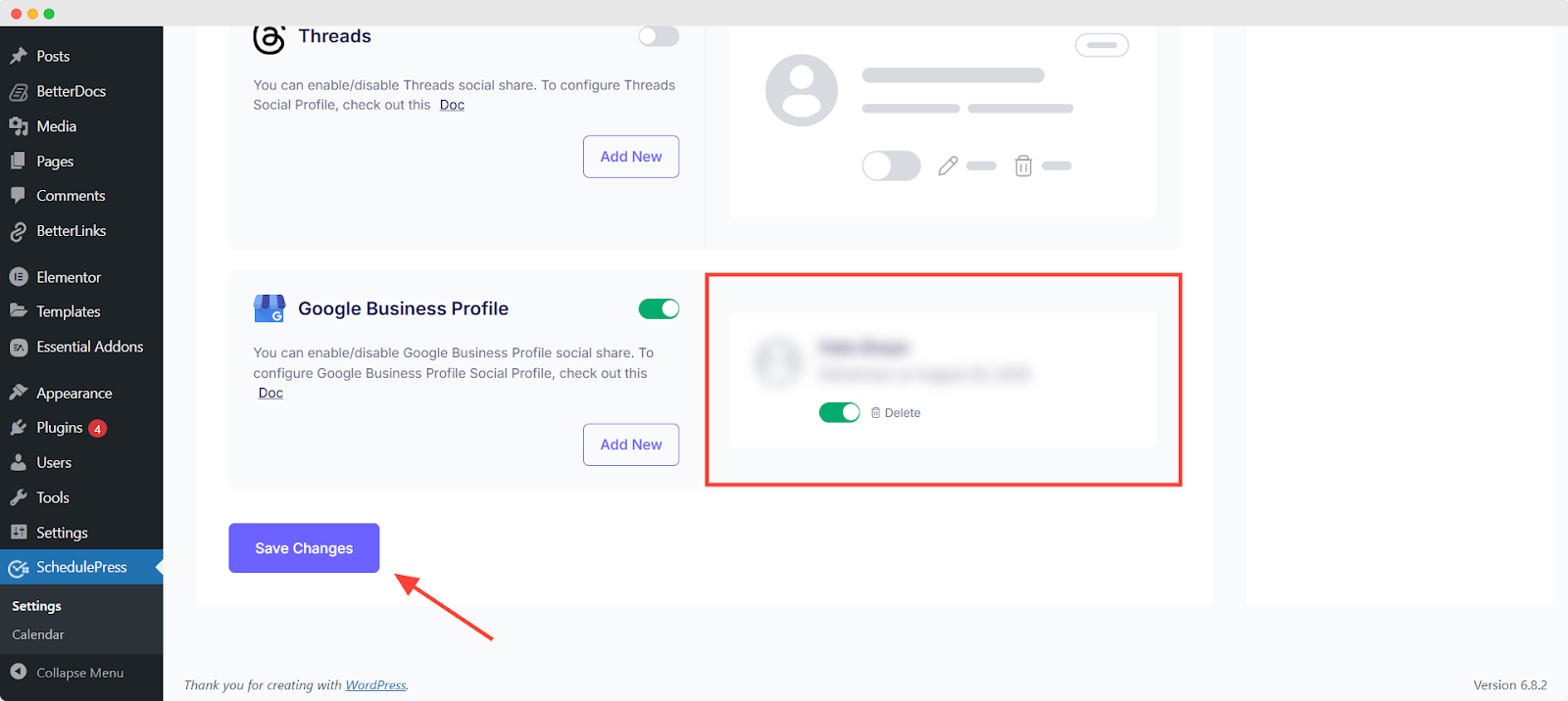 Simplify Local Marketing: How to Automatically Share WordPress Posts on Google Business Profile? 7 add and manage multiple profiles