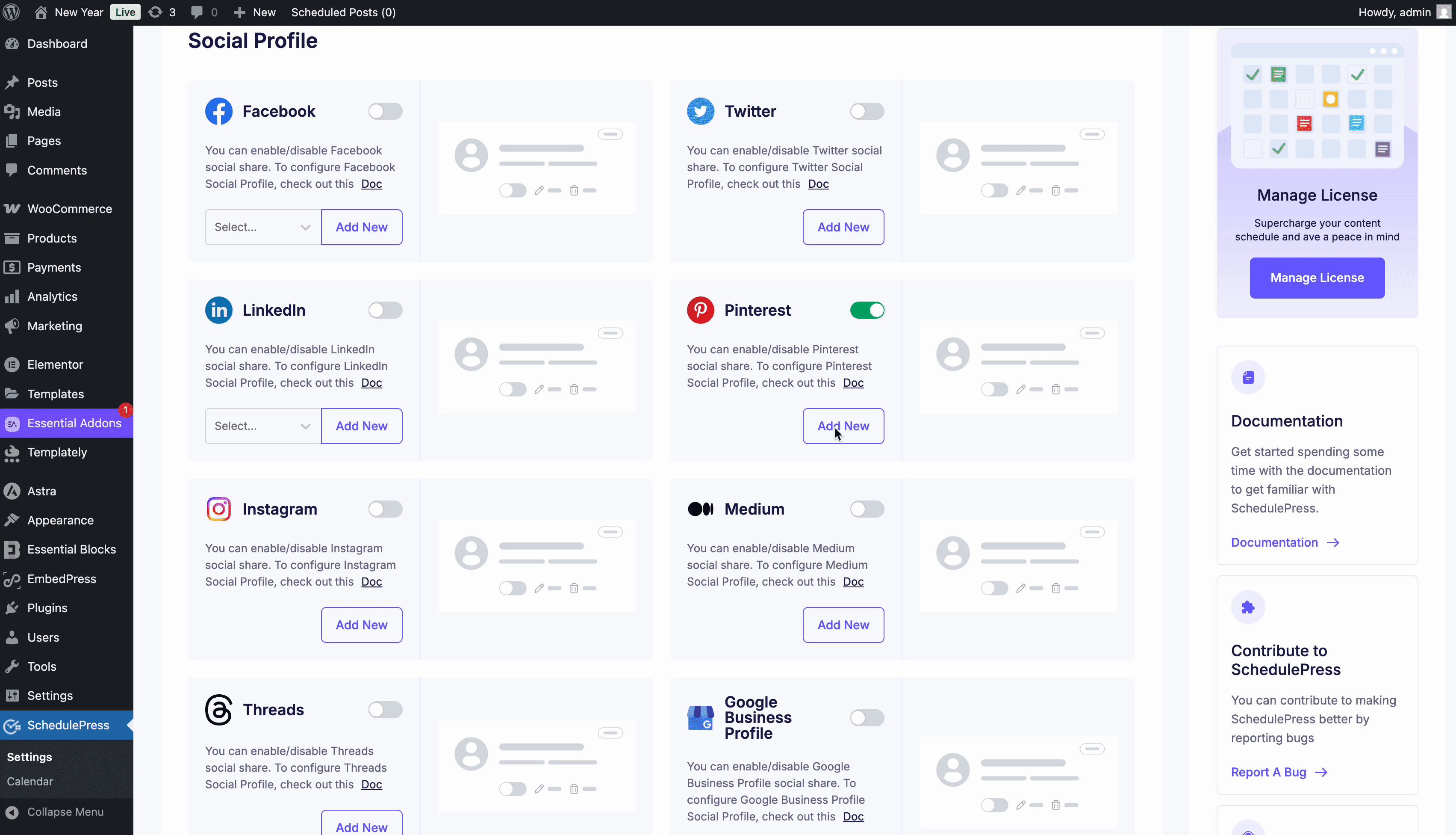 Social Media Marketing automation