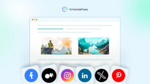 how to schedule social media posts