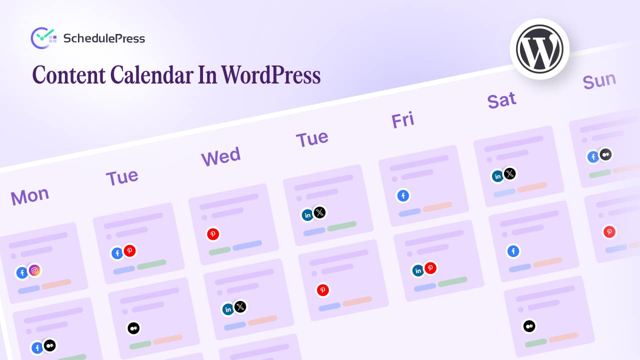 WordPress Schedule Plugin