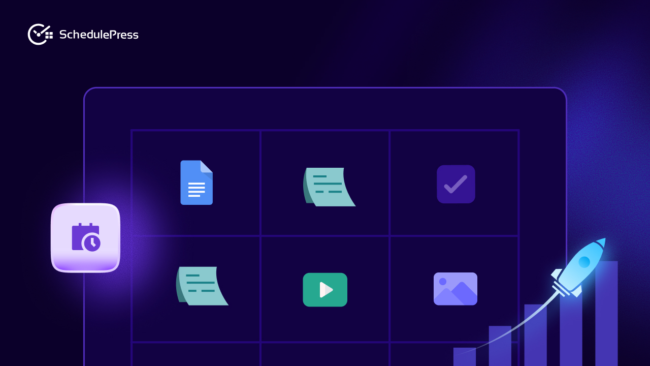 schedule posts in WordPress