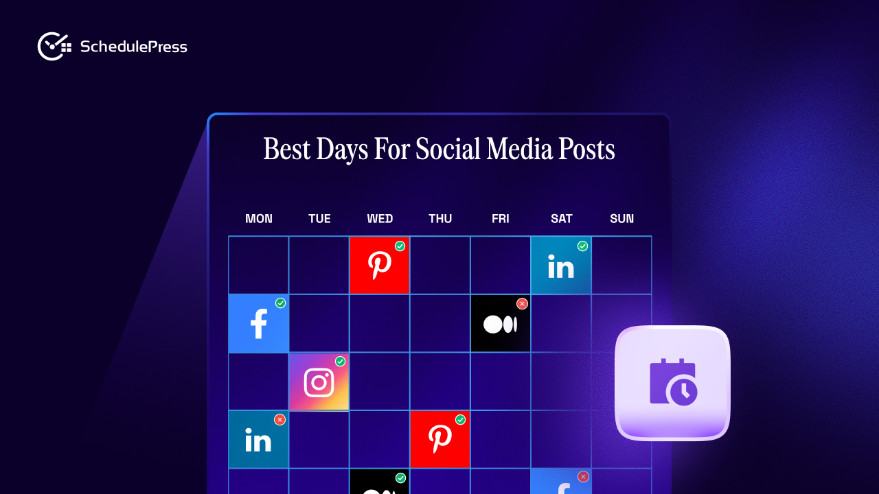 best days for social media posts