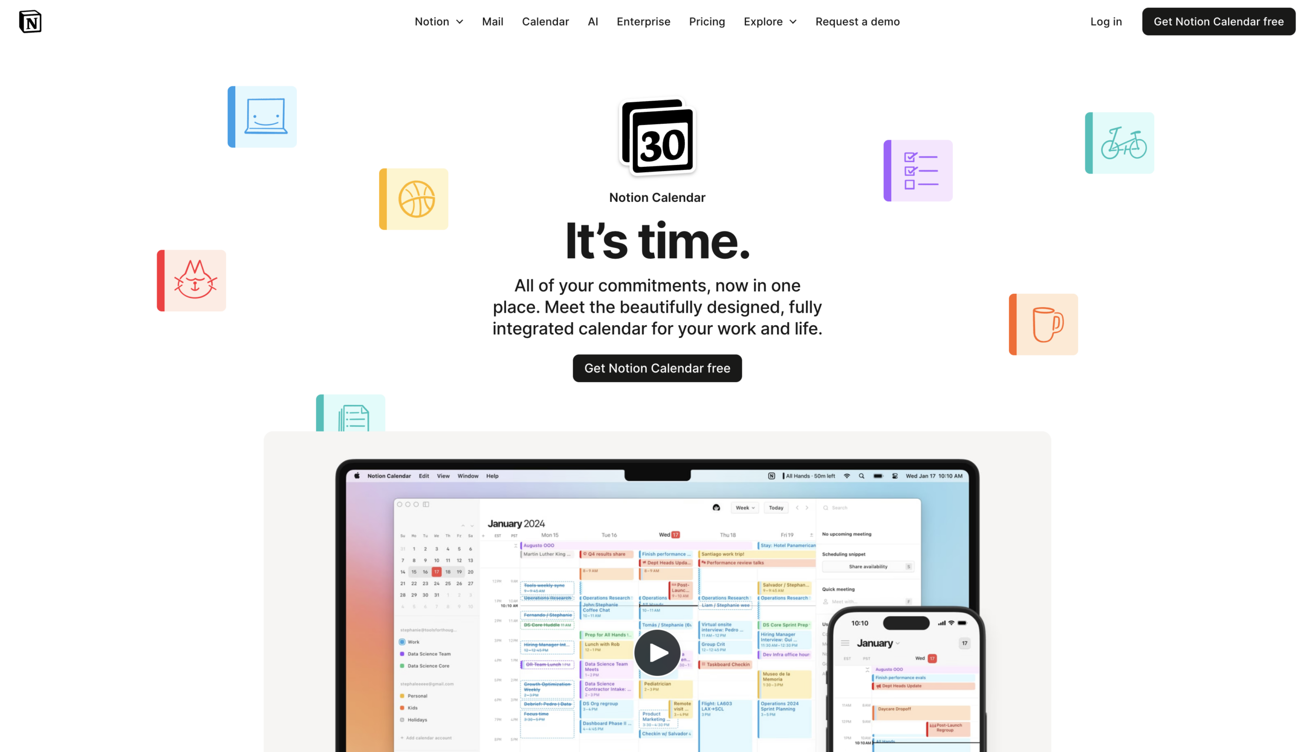 editorial calendar example