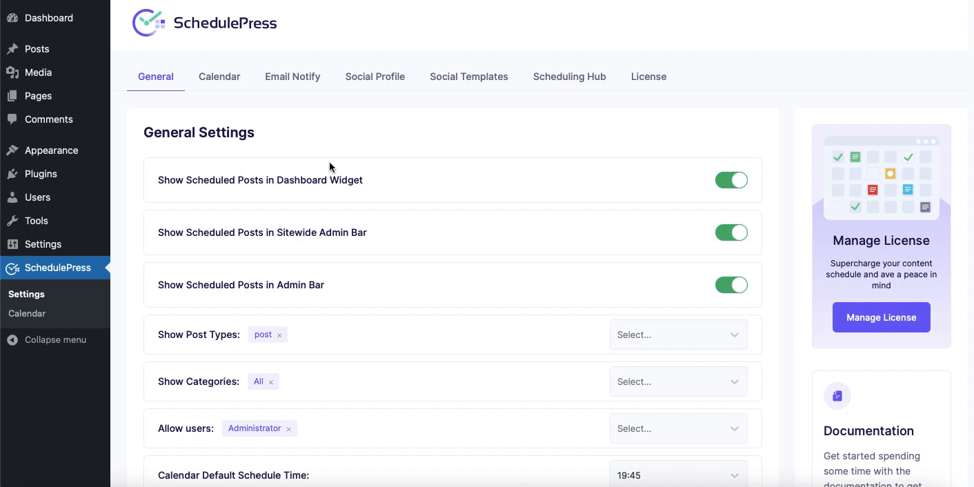 Schedule Posts in WordPress