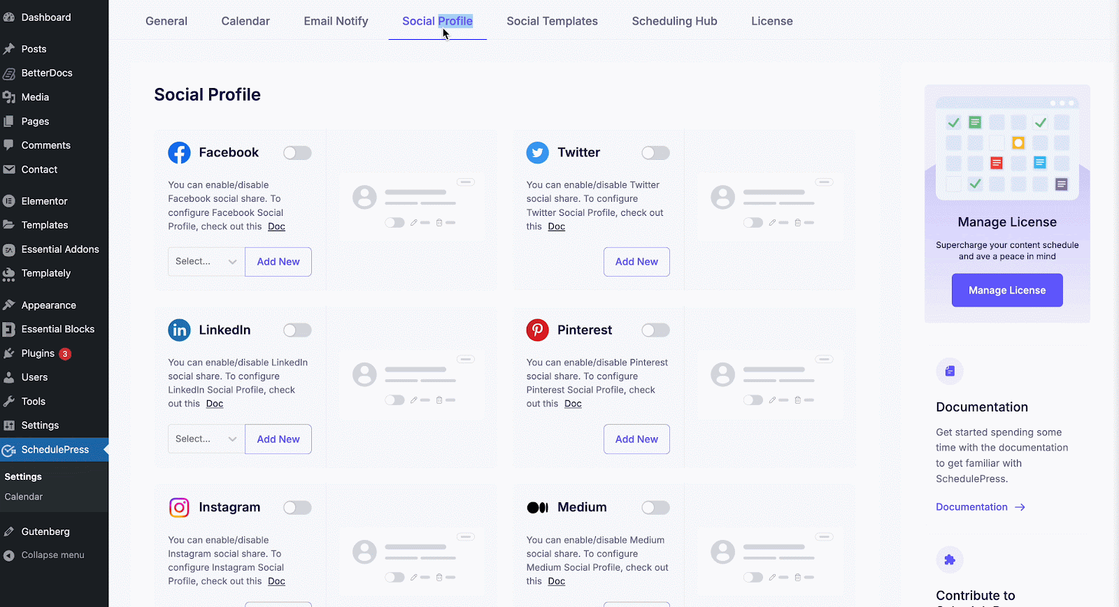 Your Social Media Content Planning Template Powered by SchedulePress 4 social media content planning template