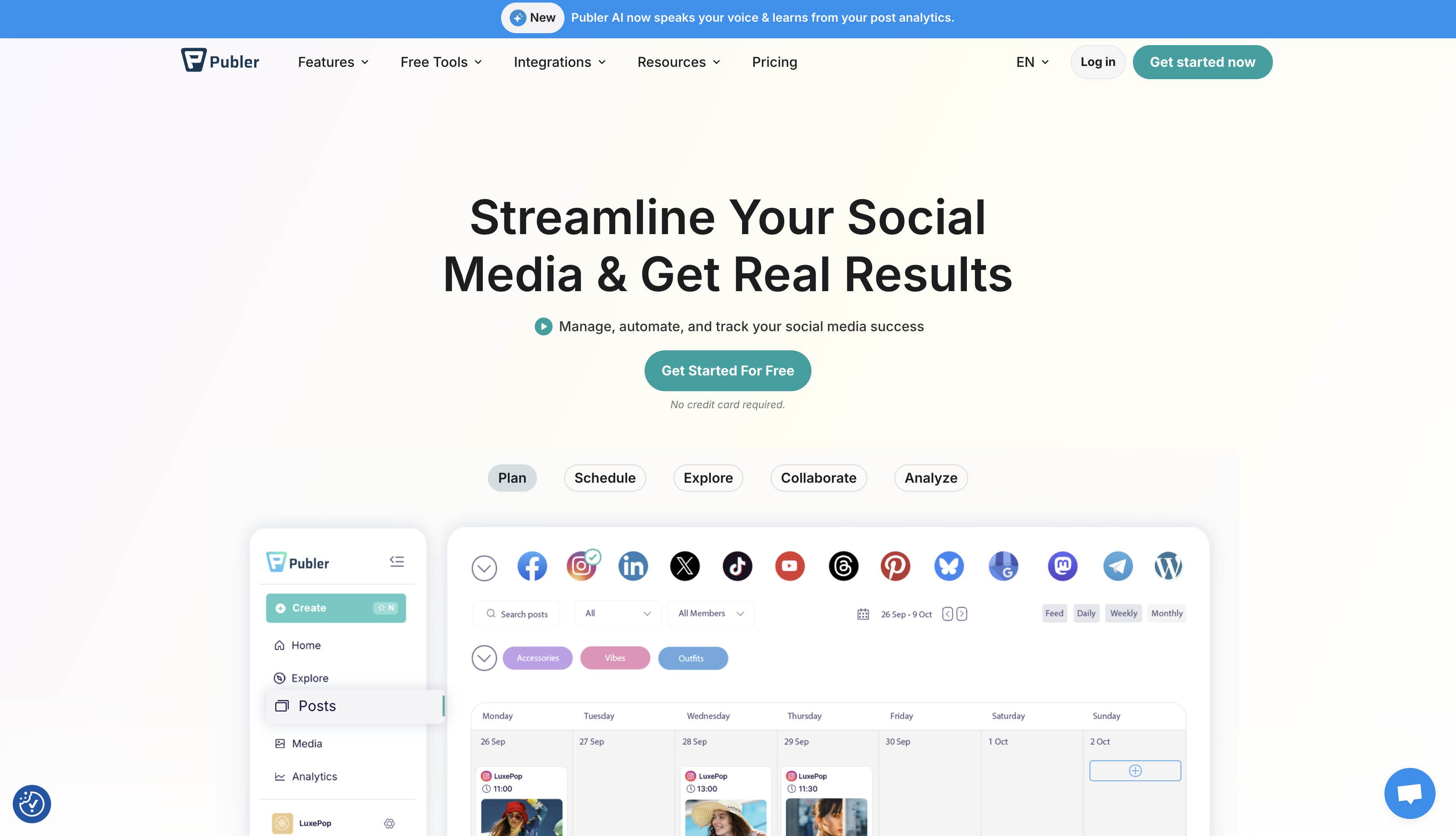 best free social media schedulers
