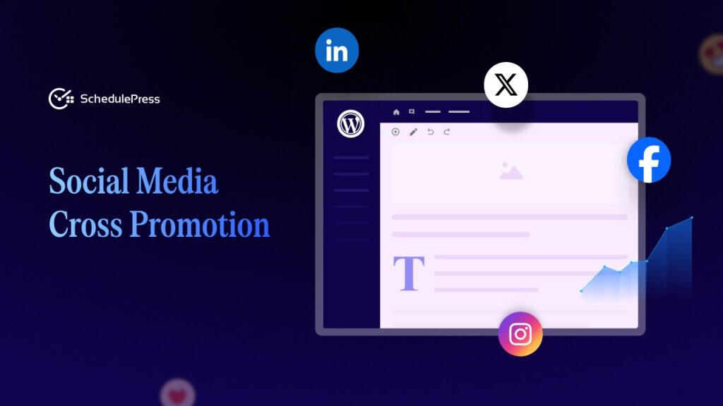 Social media cross promotion