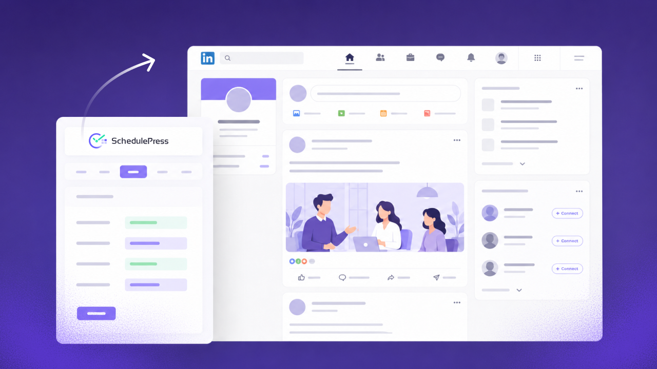 wordpress post to linkedin