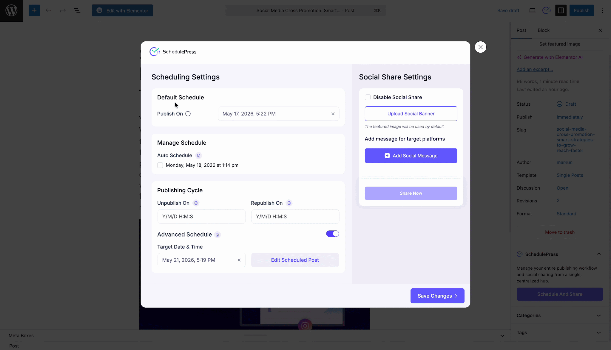 How to Manage WordPress Publishing Workflow & Social Sharing in One Place? 1 manage WordPress publishing workflow