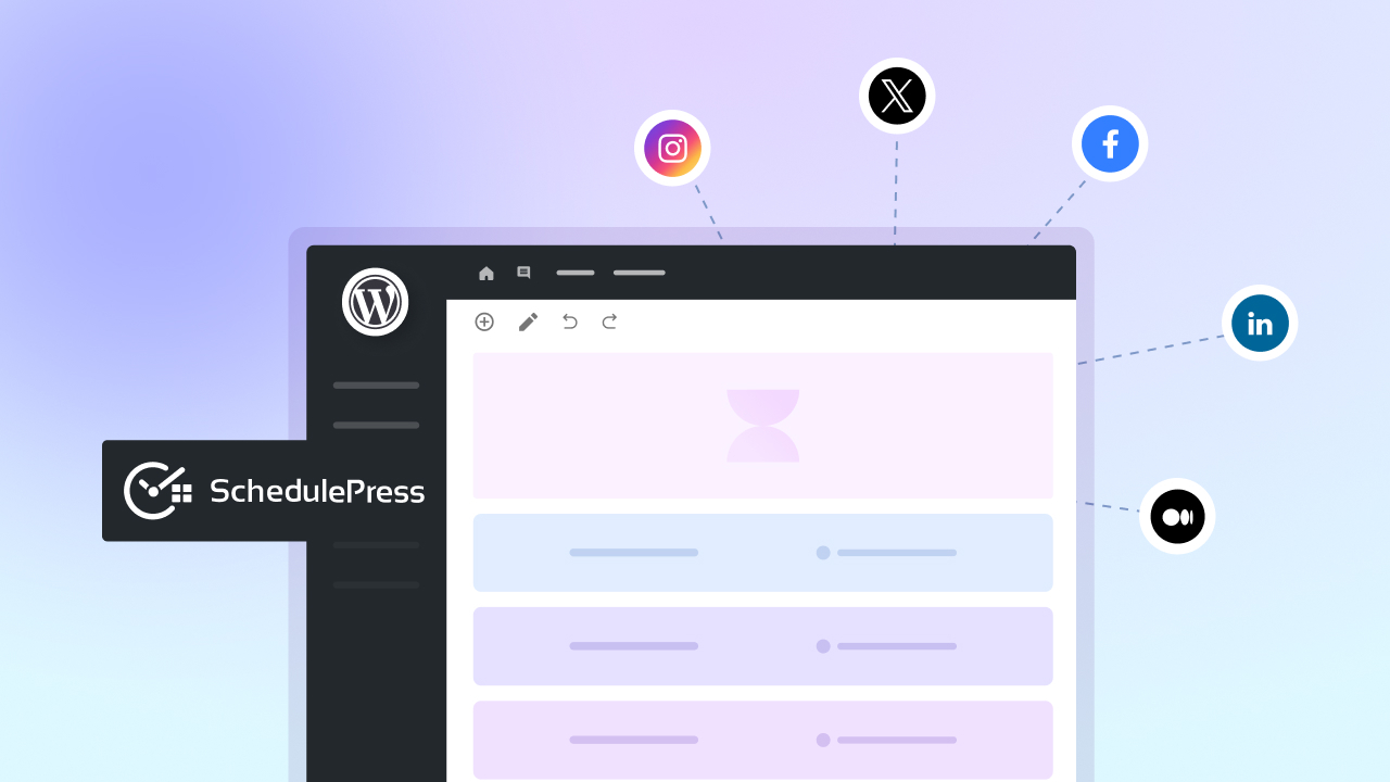 WordPress auto social sharing